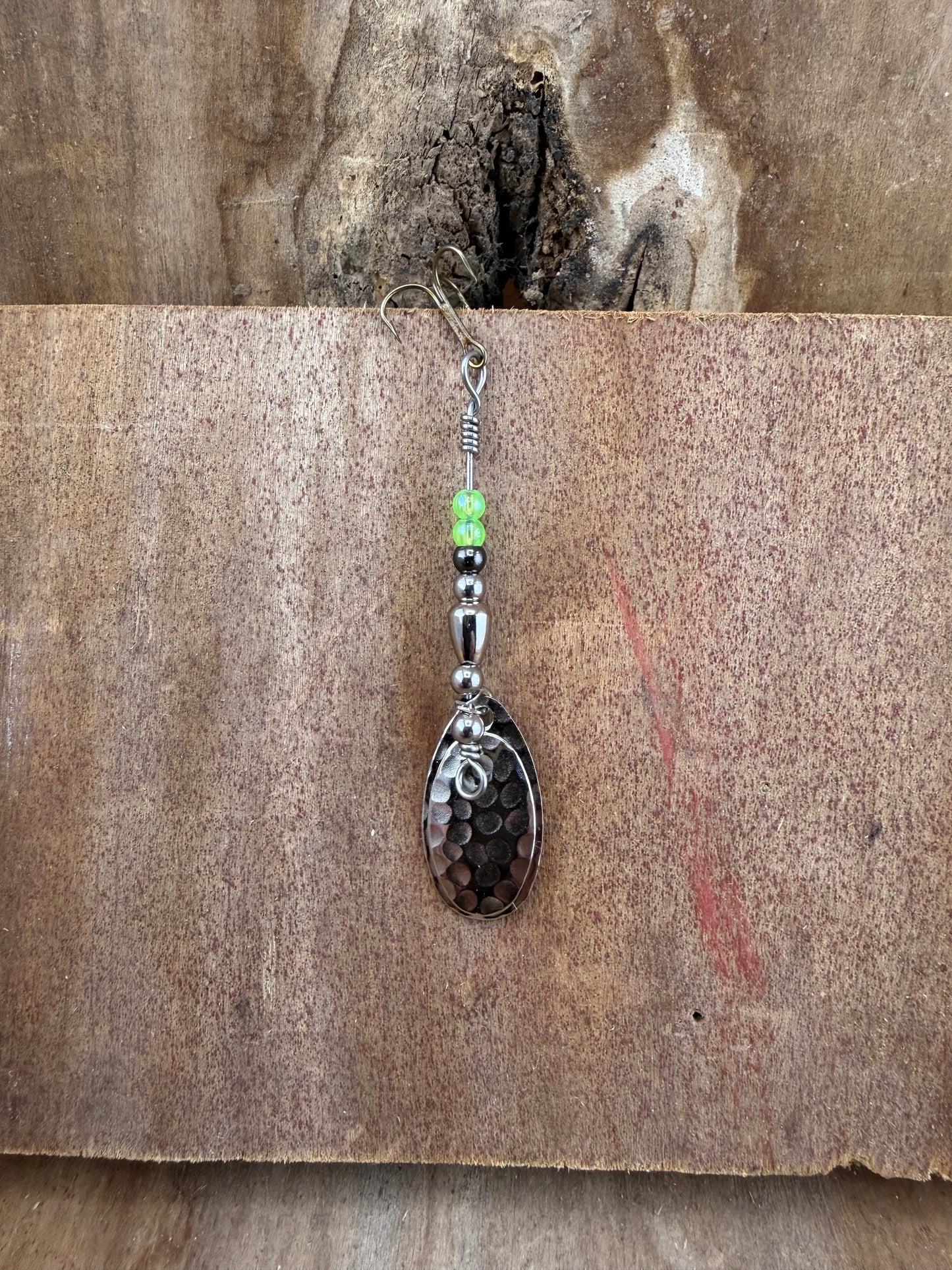 #3 Silver Indiana Blade Spinner- bare hook